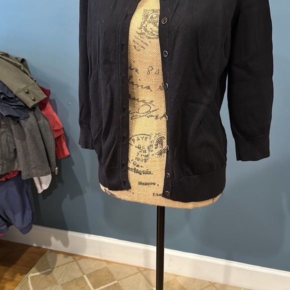 Talbots long sleeve sweater cardigan size large women’s - Picture 3 of 8